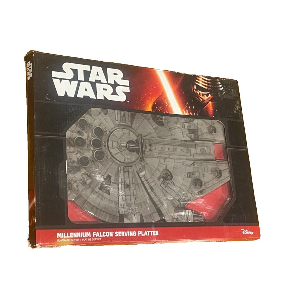 Disney Lucasfilm LTD Star Wars Millennium Falcon Serving Platter Think Geek 2015